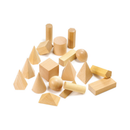 Set of Geometrical Models, wooden