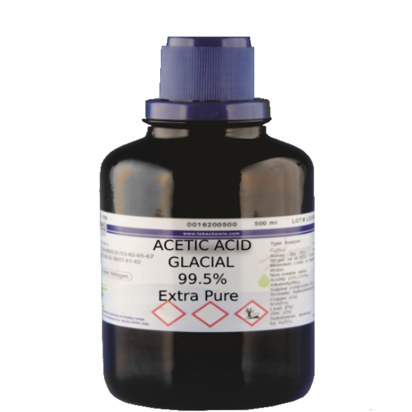 Acetic Acid Glacial Extra Pure Ethanoic Acid
