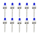 Pack of 10 Rubber teat dropper
