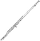 Silver Plated Flute Closed Hole Cell Copper Tube Body
