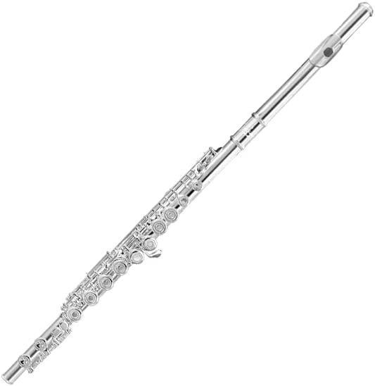 Silver Plated Flute Closed Hole Cell Copper Tube Body