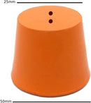 Set of 9 Heavy Duty Stoppers, 2 Holes on Top & Bottom