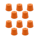 Set of 10 Heavy Duty Stoppers, 3 Holes