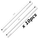 Pack of 10 Double Sided Empty Number Lines