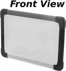 x Double Sided 2 in 1 Heavy Duty White Board Write On/Wipe Off on Front Surface & Cork Board on Backside