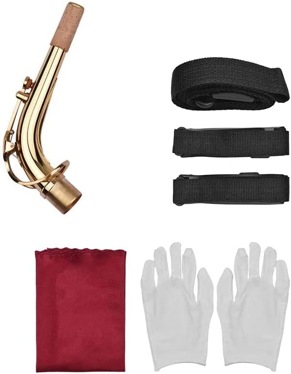 Griffin Deluxe Brass Saxophone Kit Gold Lacquer