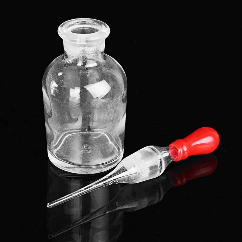 Transparent Glass Dropper with Ground Glass Pipette