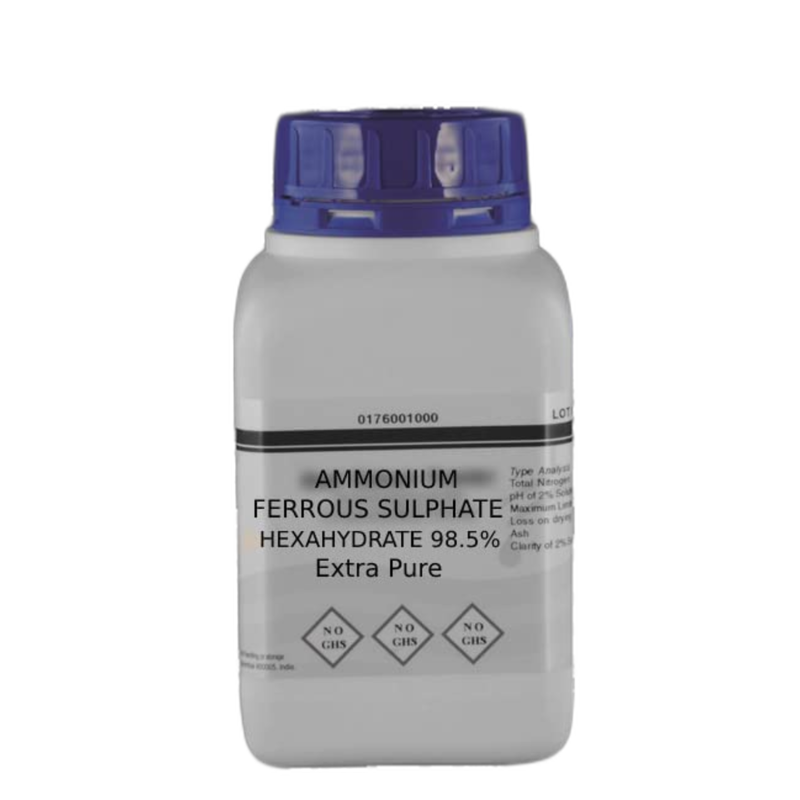 500g Ammonium Ferrous Sulphate Hexahydrate 98.5% Extra Pure