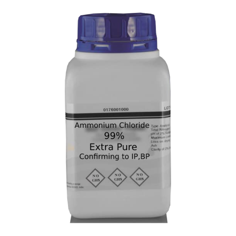 250g Ammonium Chloride Extra Pure Confirming to IP, BP