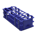 1pc Polypropylene Heavy-Duty Test-Tube Rack Blue Color | 24 Holes