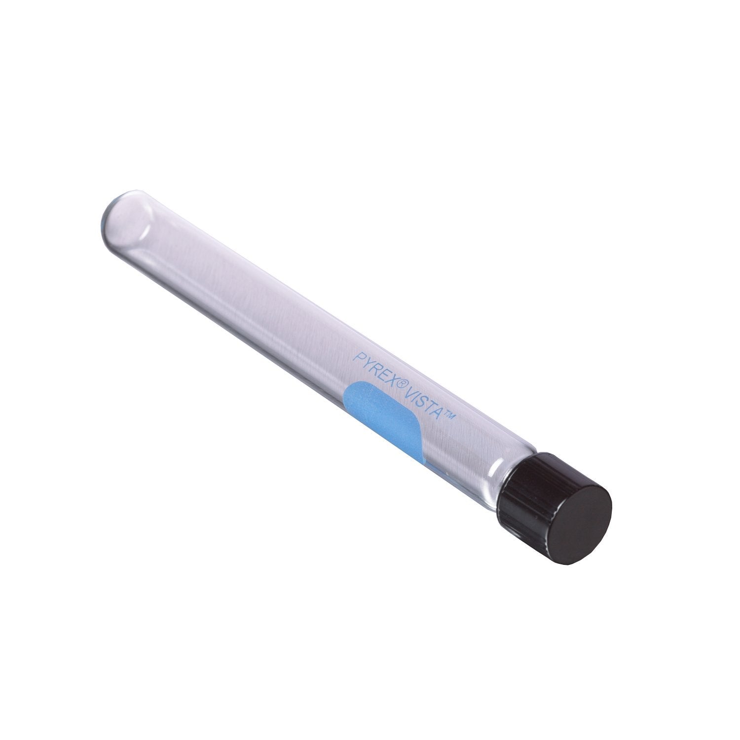VWR 89090-312 Pyrex Vista Screw Cap Culture Tube with Phenolic Cap, 13