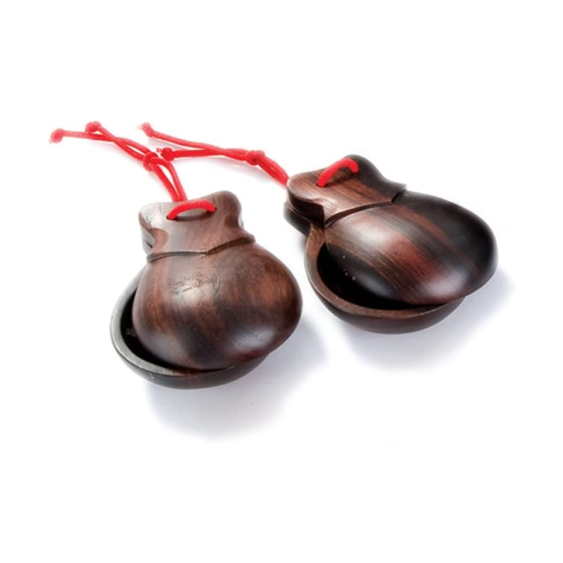 Deluxe Percussion Plus Pro Finger Wooden Castanets
