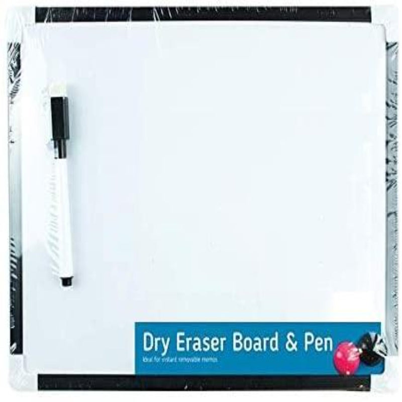 Dry Erase Metallic Magnetic Whiteboard With Wiper