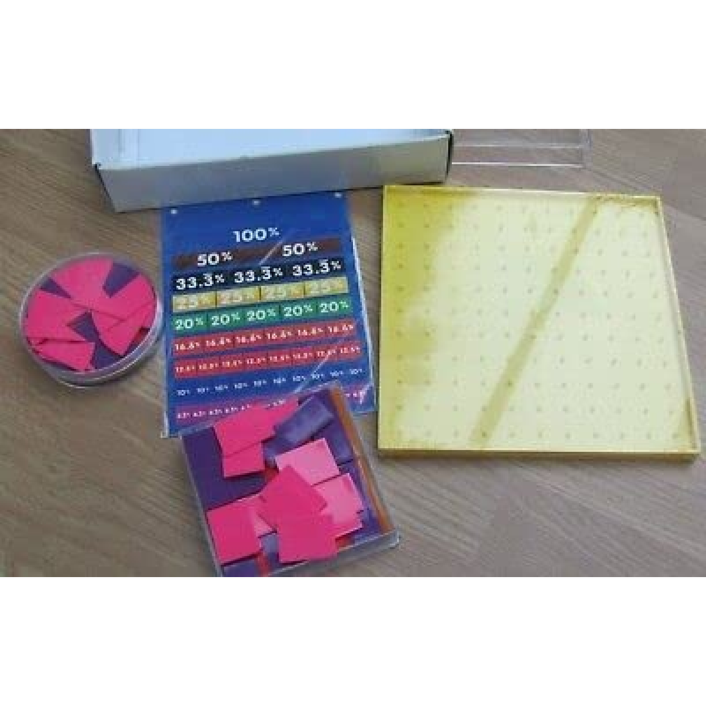 Learning Fraction with Help yourself Fraction box