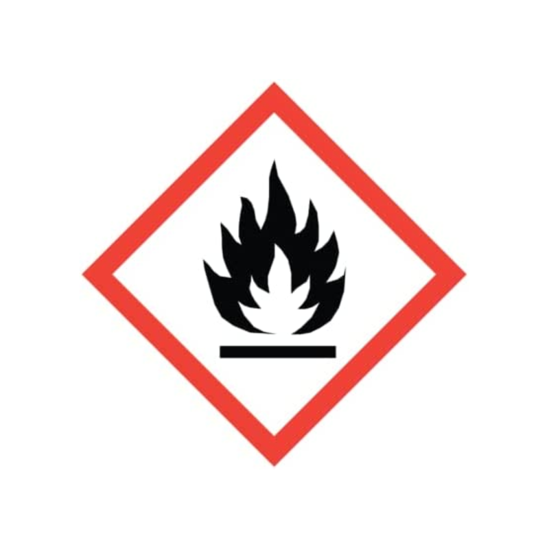 Set of 50 GHS & CLP Flammable Labels