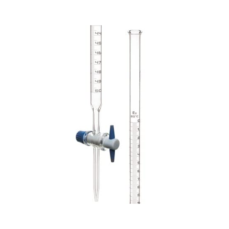 Graduated Glass Burette Straight Bore