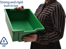 Industrial & Utility Bins Pack of 6 (Grass Green Color)