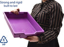 Industrial & Utility Bins Pack of 8 (Plum Purple)