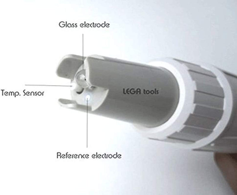 pH Meter(Range 0~14pH) for Soil Measurements in Agriculture, Swimming Pools, Environmental Remediation