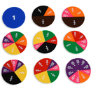 Fraction Circles, Multi Colour