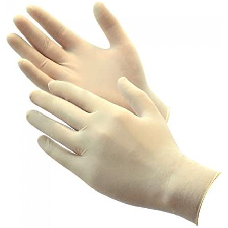 Latex Powder Free Gloves Size Large Pack of 100