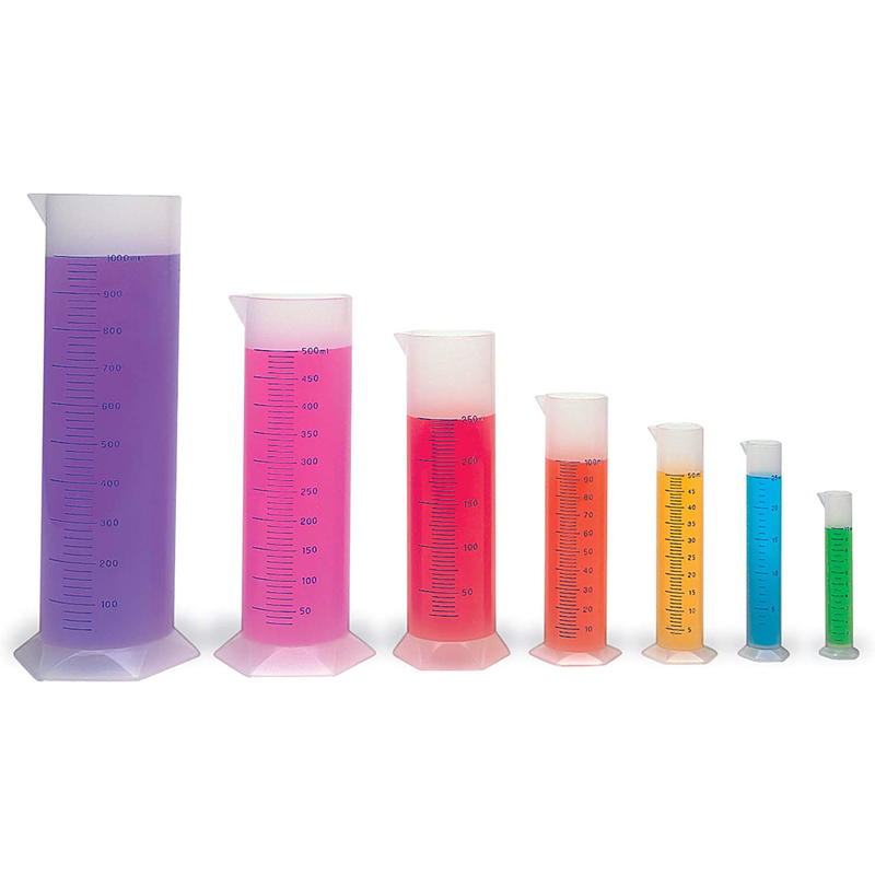 Learning Activities Graduated Cylinders Set 7-Pieces