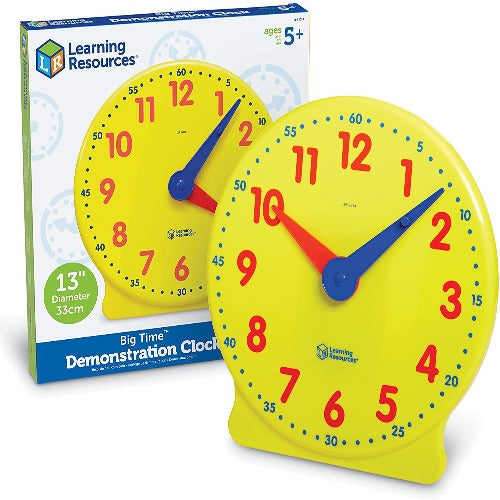Big Time 12-Hour Demonstration Learning Clock