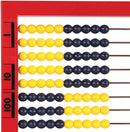 2-Color Desktop Abacus, Red Frame
