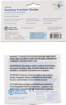 Learning Resources Deluxe Rainbow Fraction Circles