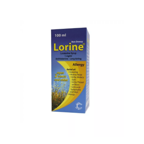 Lorine 5mg/5mL Syrup 100 mL