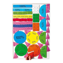 Set of 106 Pcs Magnetic Percentage Builders