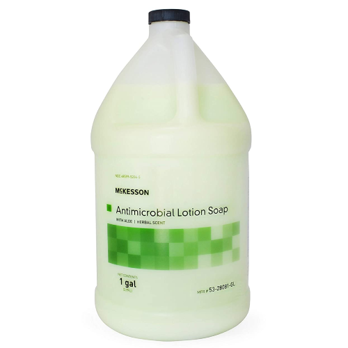 Lotion Antimicrobial Soap Jug Herbal Scent 1 gallon