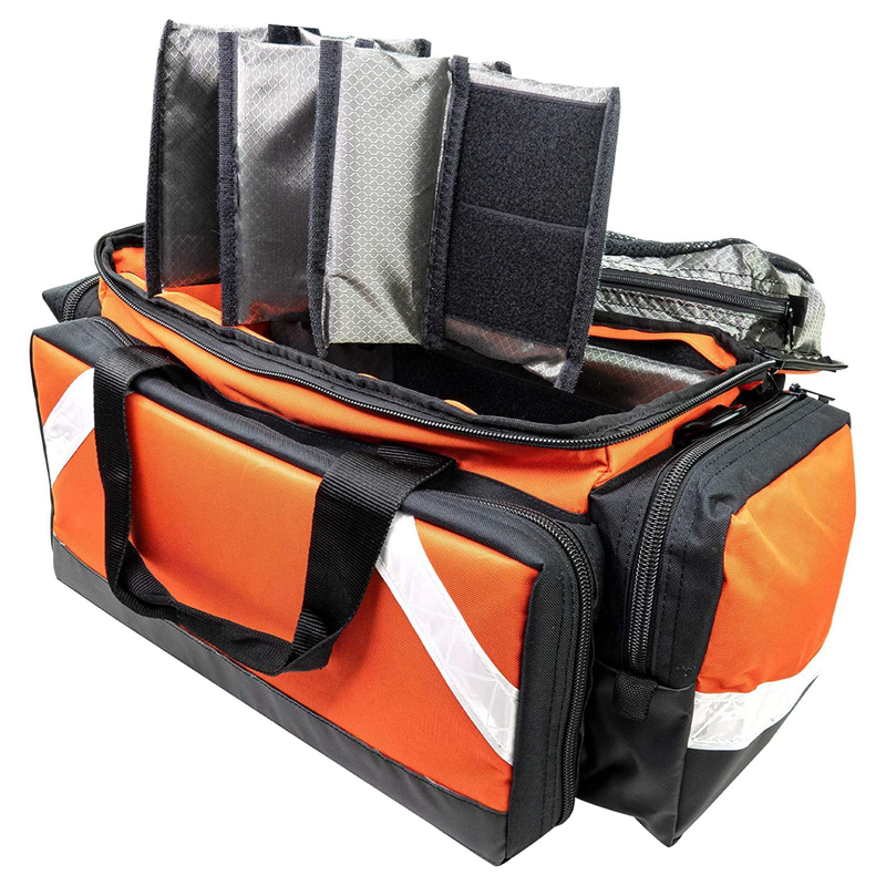 Heavy Duty Medical Emergency Supplies Trauma Bag Multiple Compartments