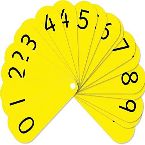 Classroom Number Fans Educational Toy
