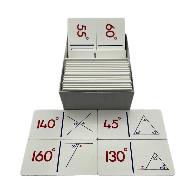 Pack of 24 Angle Study Calculation Dominoes