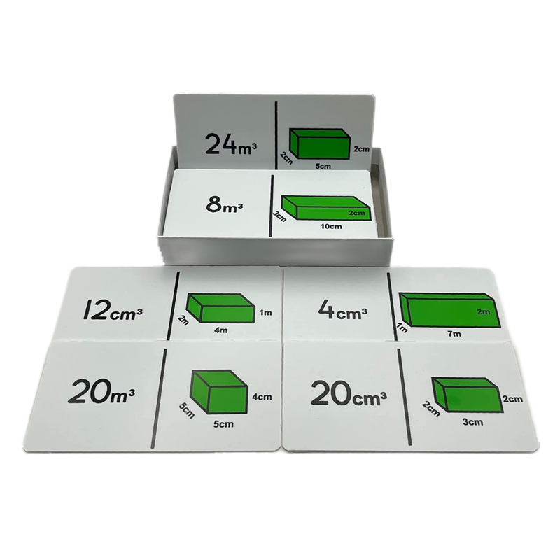 Pack of 24 Volume Calculation Dominoes