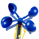 13-inch Plastic Anemometer with Built-in Scale