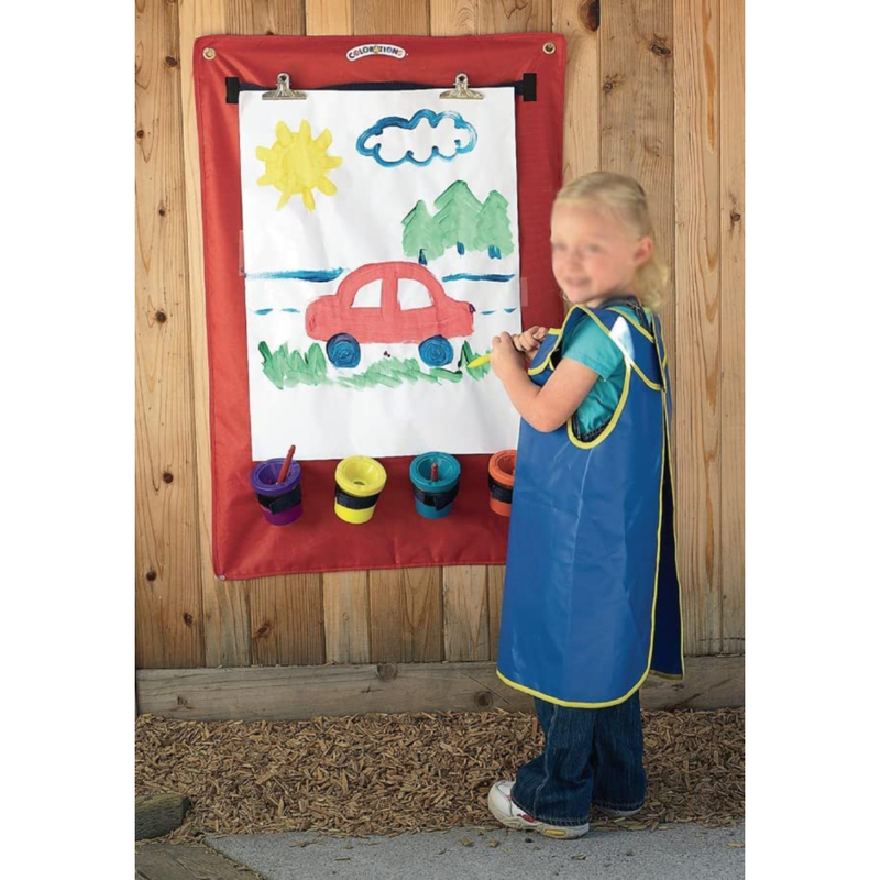 Portable Indoor & Outdoor Easel Banner Red Color Practical