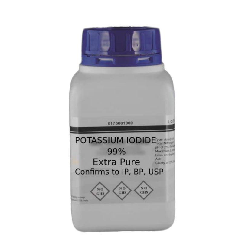 100g POTASSIUM IODIDE Extra Pure KI Confirms IP, BP, USP Potide