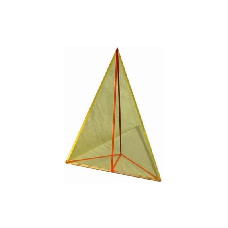 Regular Pyramid of 3 Sides Model Geometry