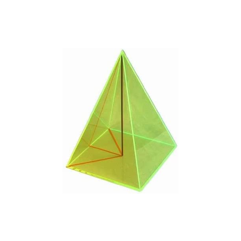 Regular Pyramid of Four Sides Model Geometry