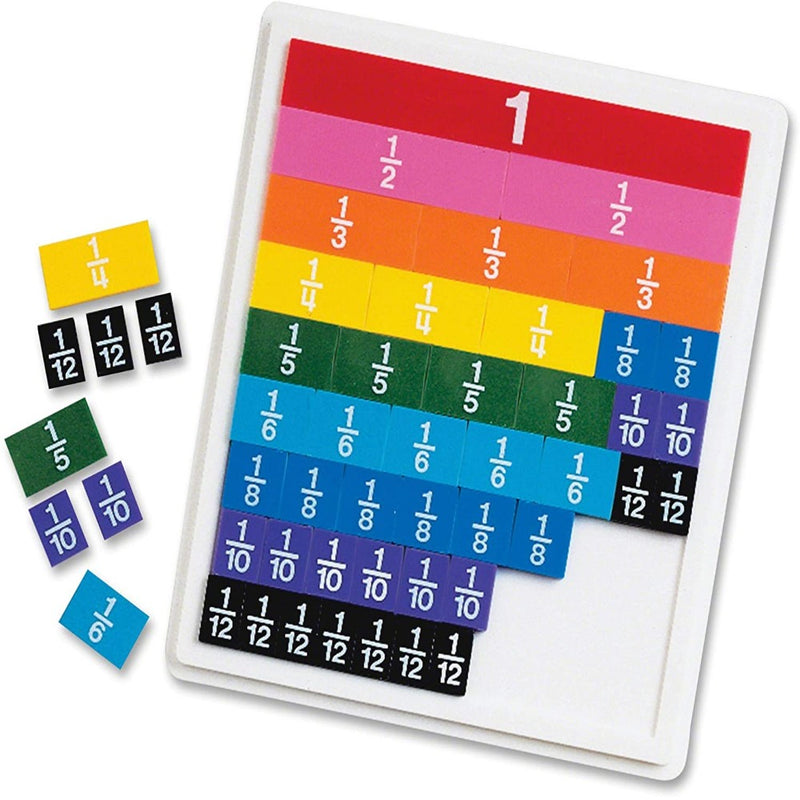 Learning Resources Rainbow Fraction Tiles