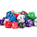 Random Polyhedral Dice in 3 Different Color