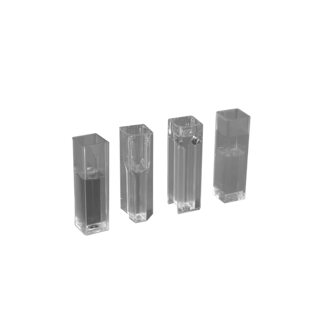 Cuvette Lab Inversion Set of 100 Visible Range Cuvettes for Spectrophotometry Labware