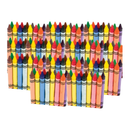 Set of 200 Colorful Jumbo Large Crayon Class pack Non-Toxic Child Friendly