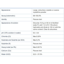 500g Sodium Thiosulphate Pentahydrate 99% Extra Pure