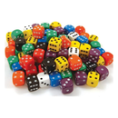 Pack of 100 Spot Dice in a Jar
