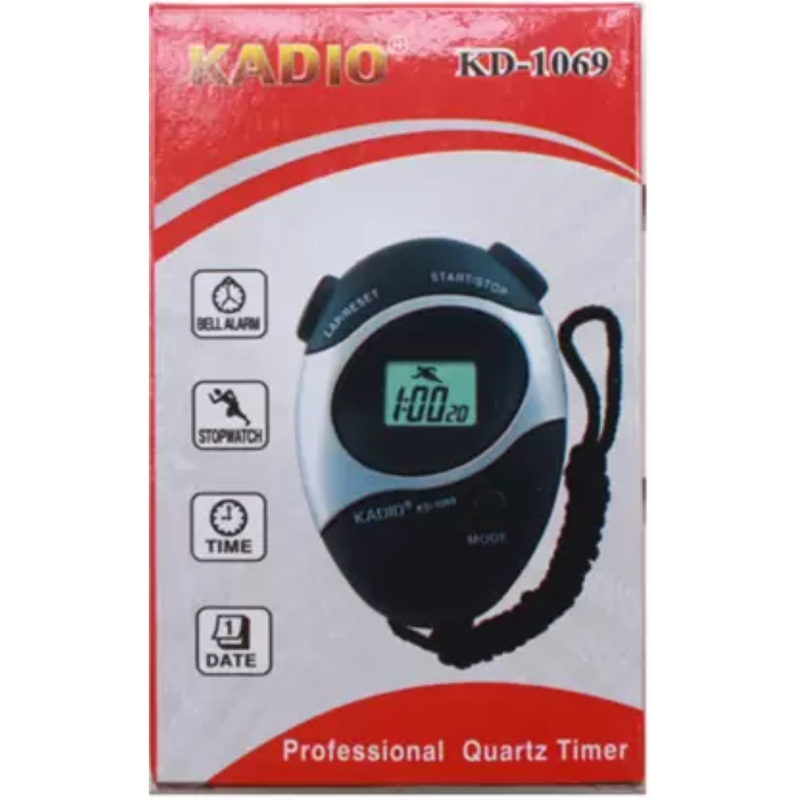Kadio KD 1069 Digital Stopwatch