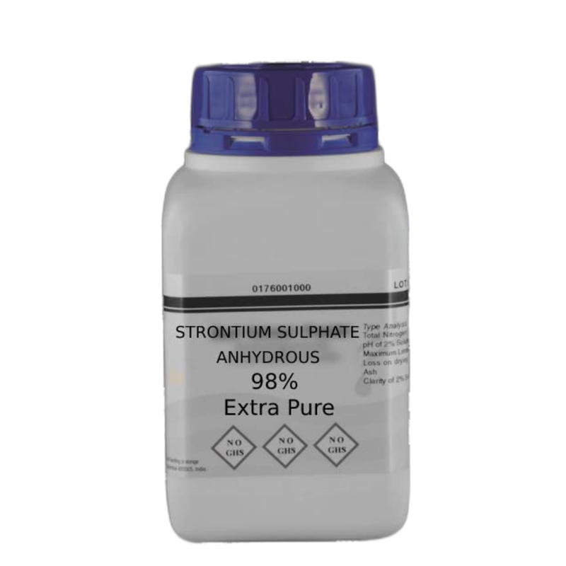 250g STRONTIUM SULPHATE ANHYDROUS 98%