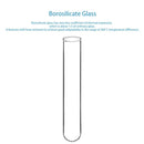 Pack of 20 Heavy Duty Glass Test Tube without Rim